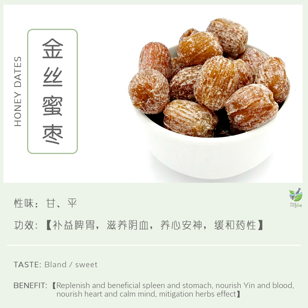 金丝蜜枣 Honey Dates