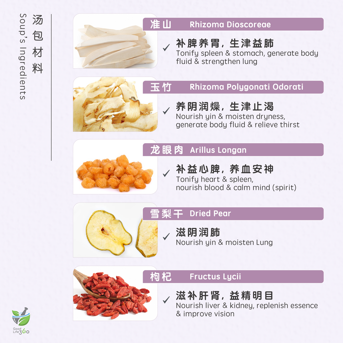养颜滋润汤 NUTRITIOUS BEAUTY NOURISHING SOUP