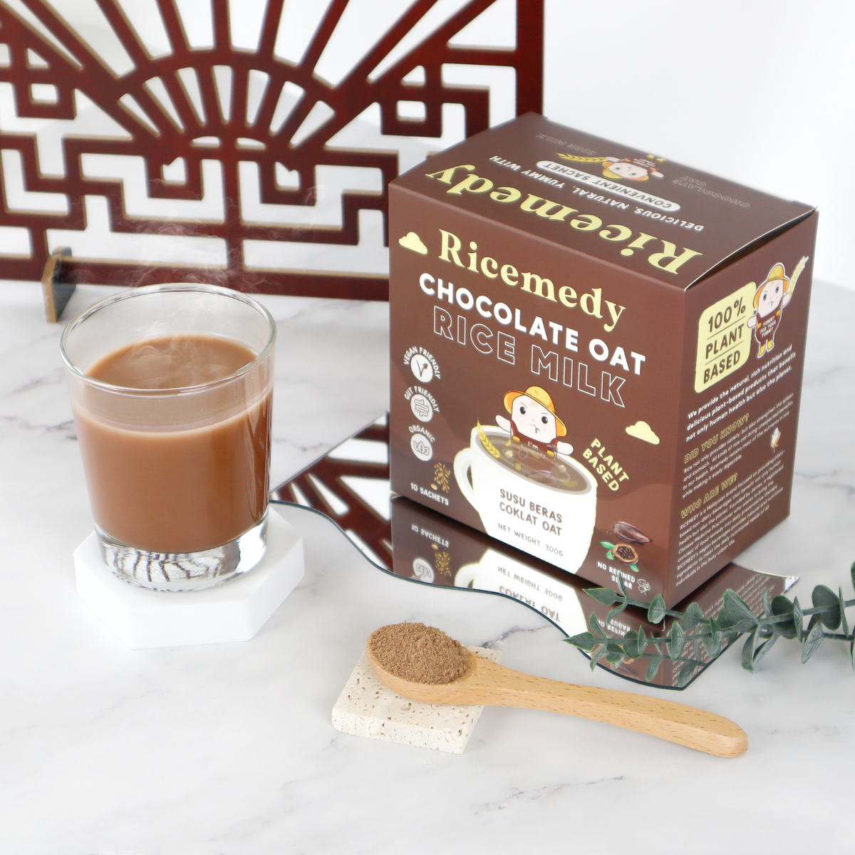 巧克力燕麦米奶 CHOCOLATE OAT RICE MILK
