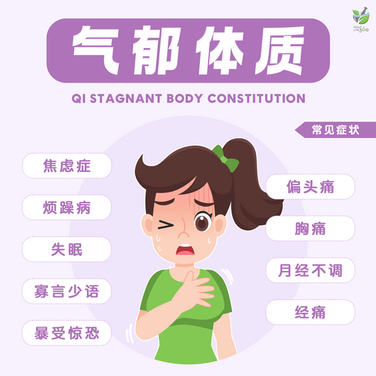气郁体质 Qi Stagnant Body Type