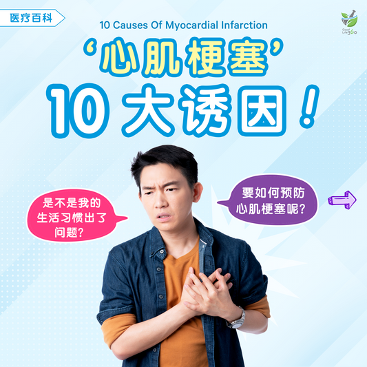 心肌梗塞10大诱因  •  10 Causes Of Myocardial Infarction