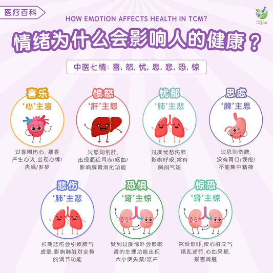 情绪为什么会影响人的健康? • How Emotion Affects Health In TCM