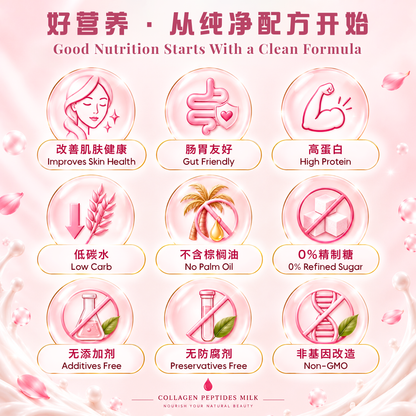 胶原蛋白肽牛奶 COLLAGEN PEPTIDES MILK (500 GRAMS)