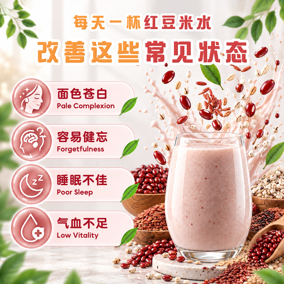 红豆米水 RED BEAN RICE WATER