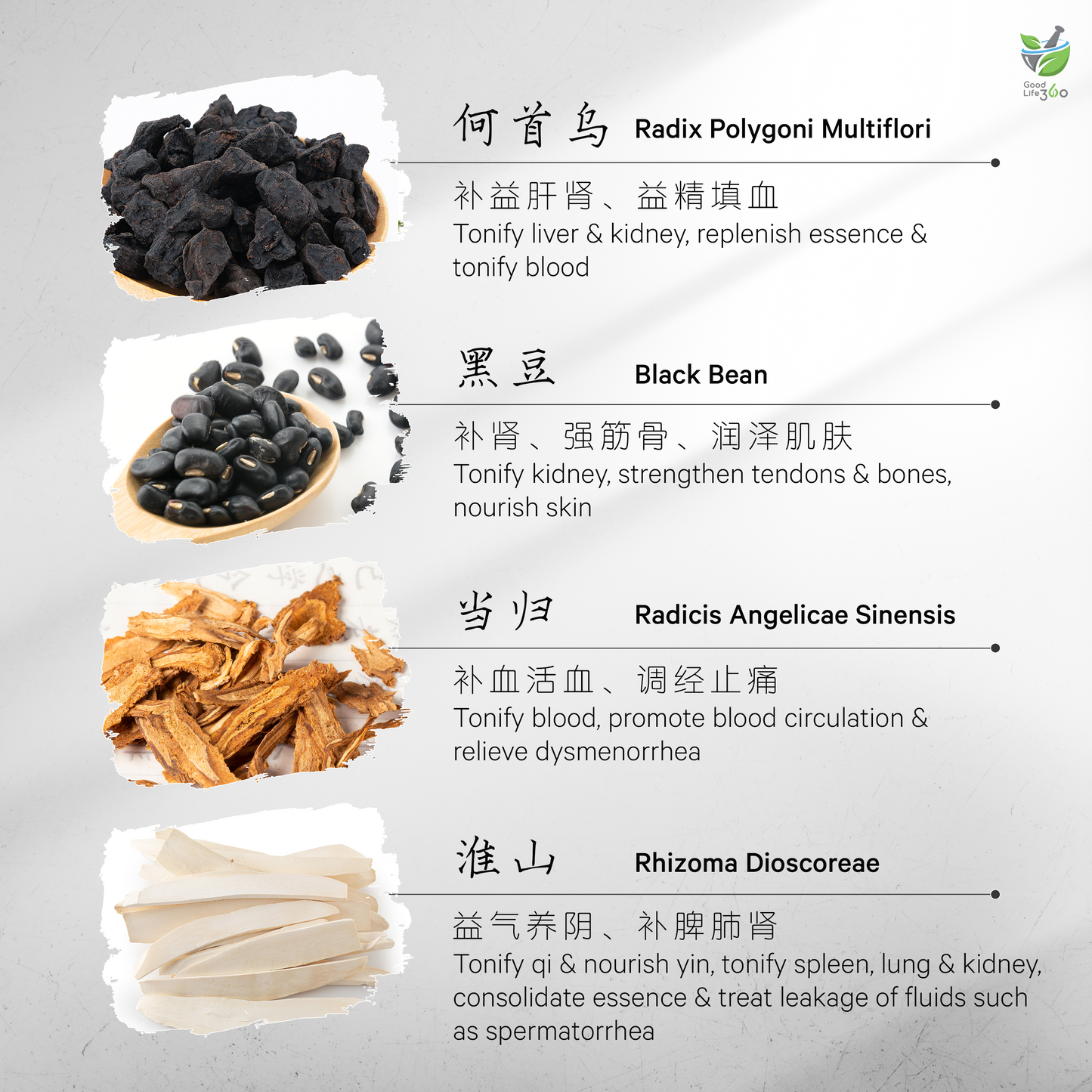 首乌黑豆补肾汤 RADIX POLYGONI MULTIFLORI & BLACK BEAN KIDNEY TONIFYING SOUP