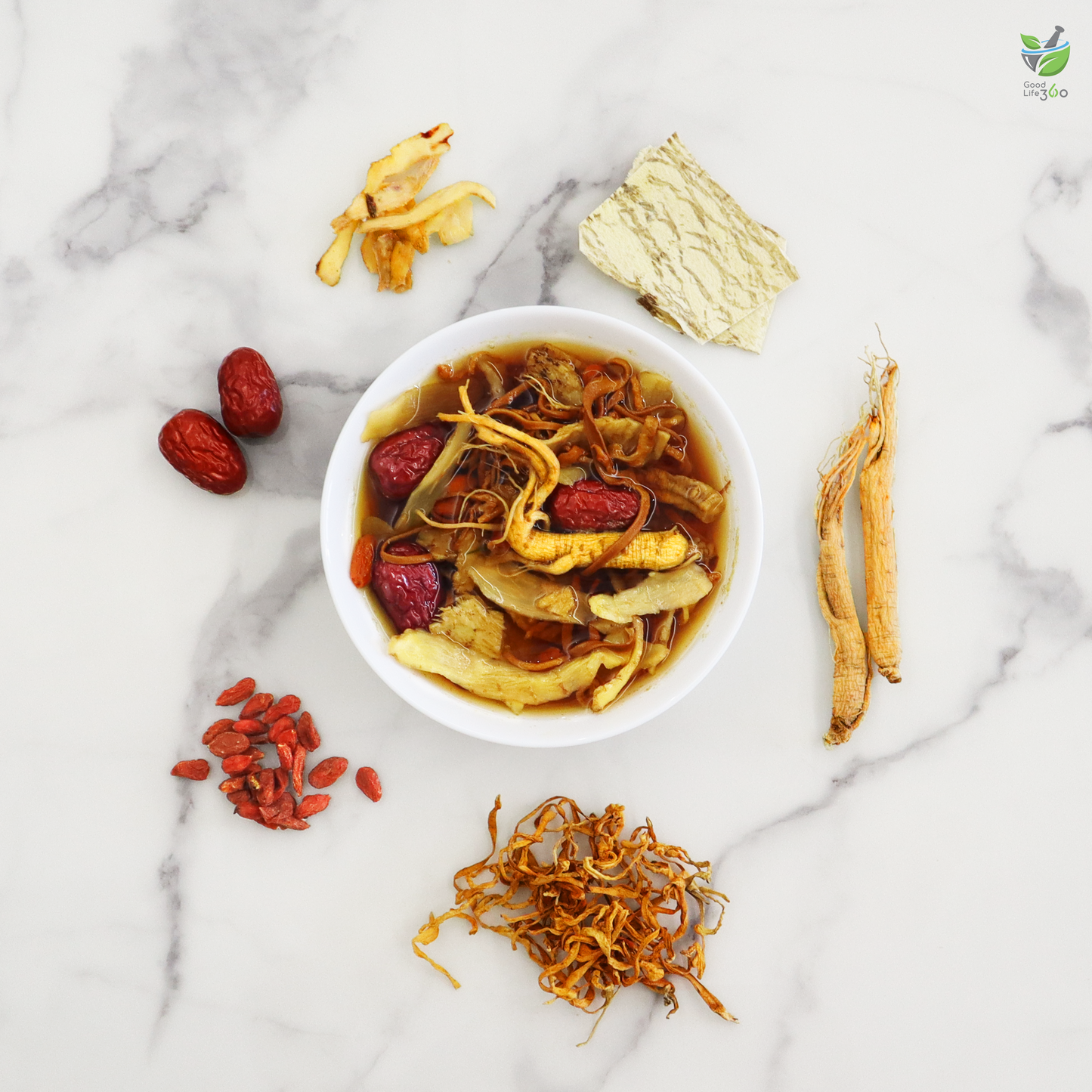 人参虫草培元汤 CHINESE GINSENG & CORDYCEPS PRIMORDIAL QI CULTIVATING SOUP