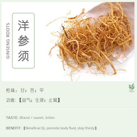 洋参须 Ginseng Roots