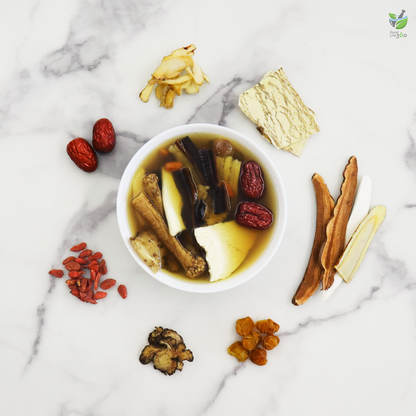 灵芝益精疗虚汤 GANODERMA ESSENCE REPLENISHING & REJUVENATING SOUP