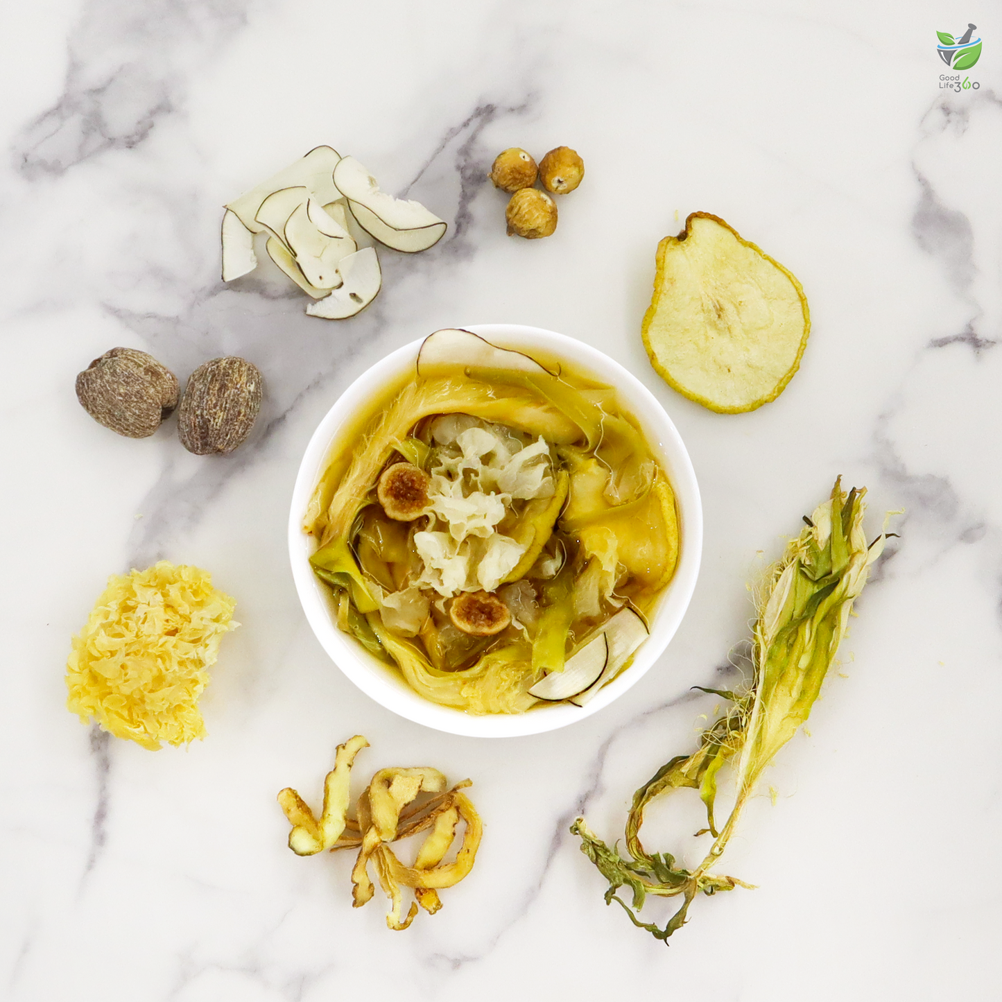 霸王花海底椰润肺汤 HYLOCEREUS UNDATUS & SEA COCONUT LUNG MOISTENING SOUP